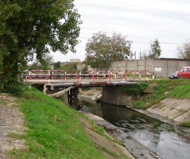 Au început lucrările la podul peste Peţa